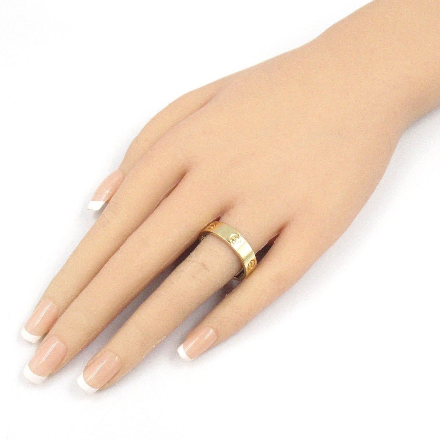 CARTIER Love Ring in K18 Yellow Gold - Timeless Elegance