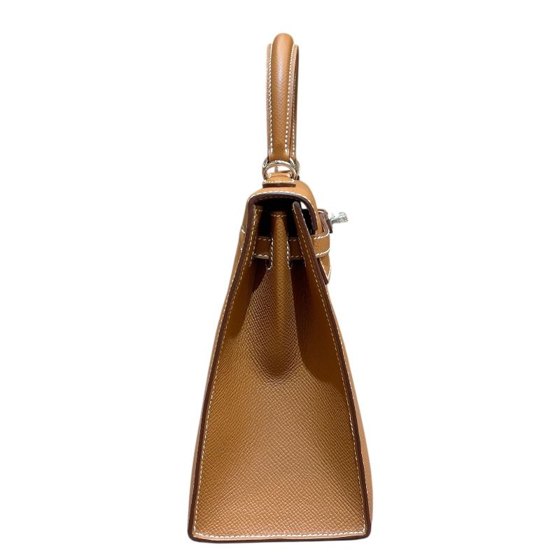 HERMES Kelly 25 Bag - Gold & Silver Hardware - Exquisite Craftsmanship