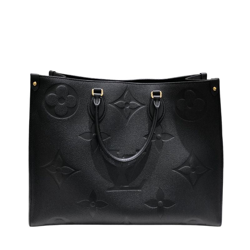 Louis Vuitton OnTheGo GM Black Monogram Empreinte Handbag