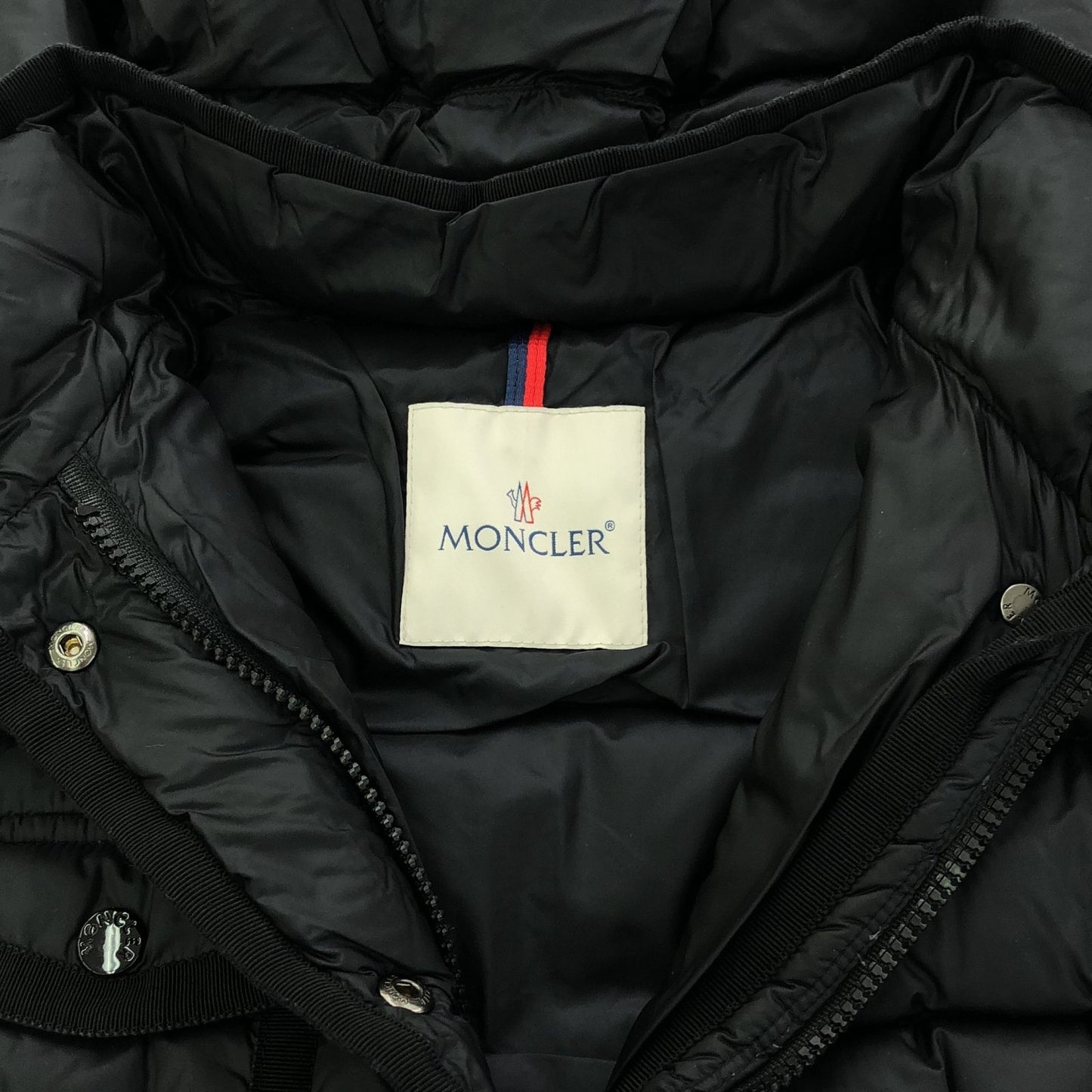 MONCLER Black Down Jacket - Timeless Elegance for Women