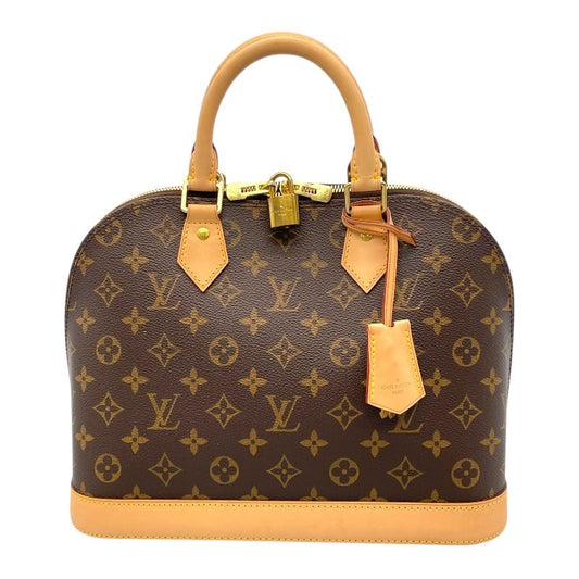 Louis Vuitton Alma PM Monogram Canvas Handbag - Brown