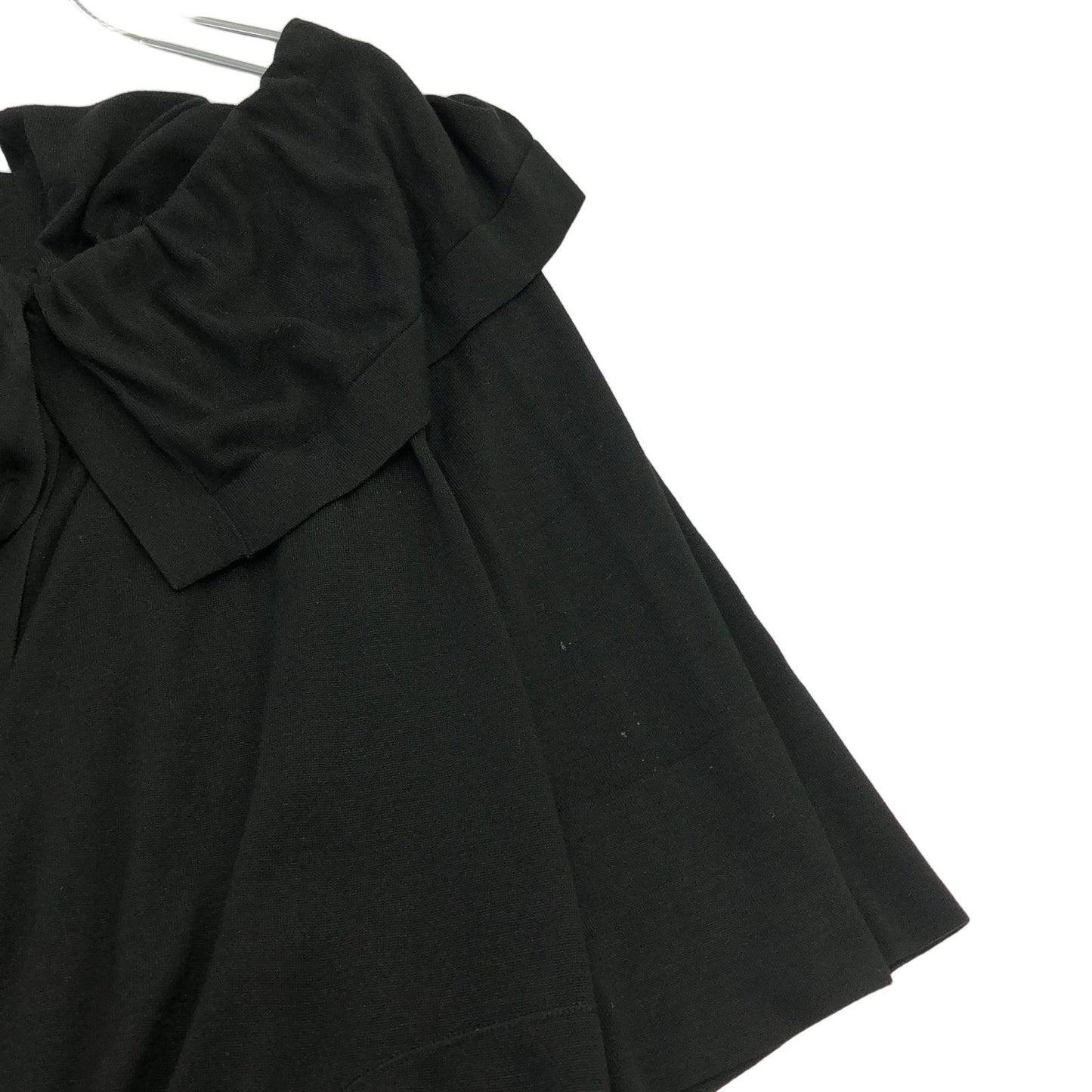 FOXEY Black Silk Zip-Up Long Cardigan - Elegant Luxury Layering