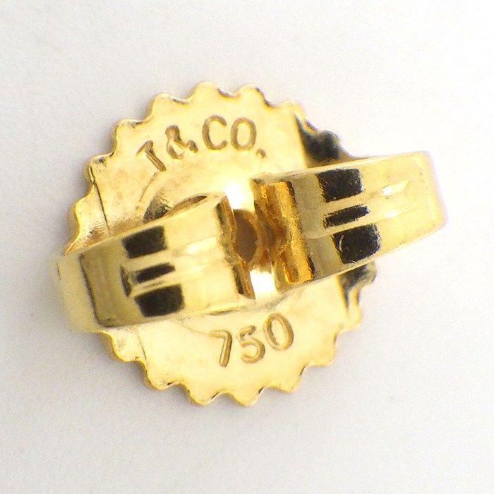 Tiffany & Co. Apple Earrings in K18 Yellow Gold - Exquisite Craftsmanship