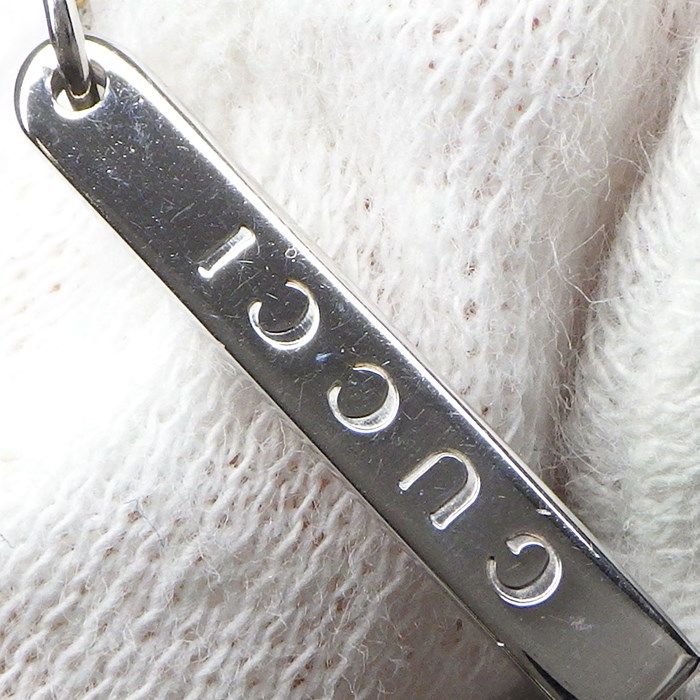 GUCCI Lariat Necklace in K18 White Gold - Exquisite Craftsmanship