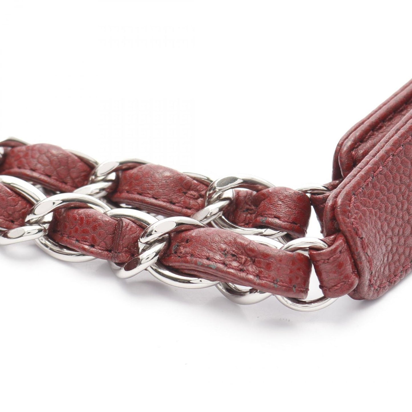 CHANEL Coco Mark Bordeaux Leather Tote Bag - Exquisite Craftsmanship