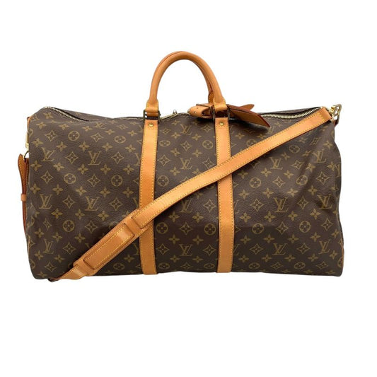 Louis Vuitton Keepall Bandoulière 55 Monogram Canvas - Brown