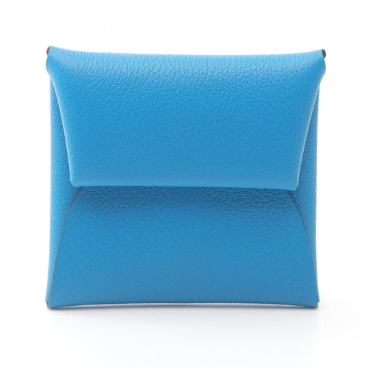 HERMES Bastia Coin Case in Blue Zanjibar - Exquisite Craftsmanship