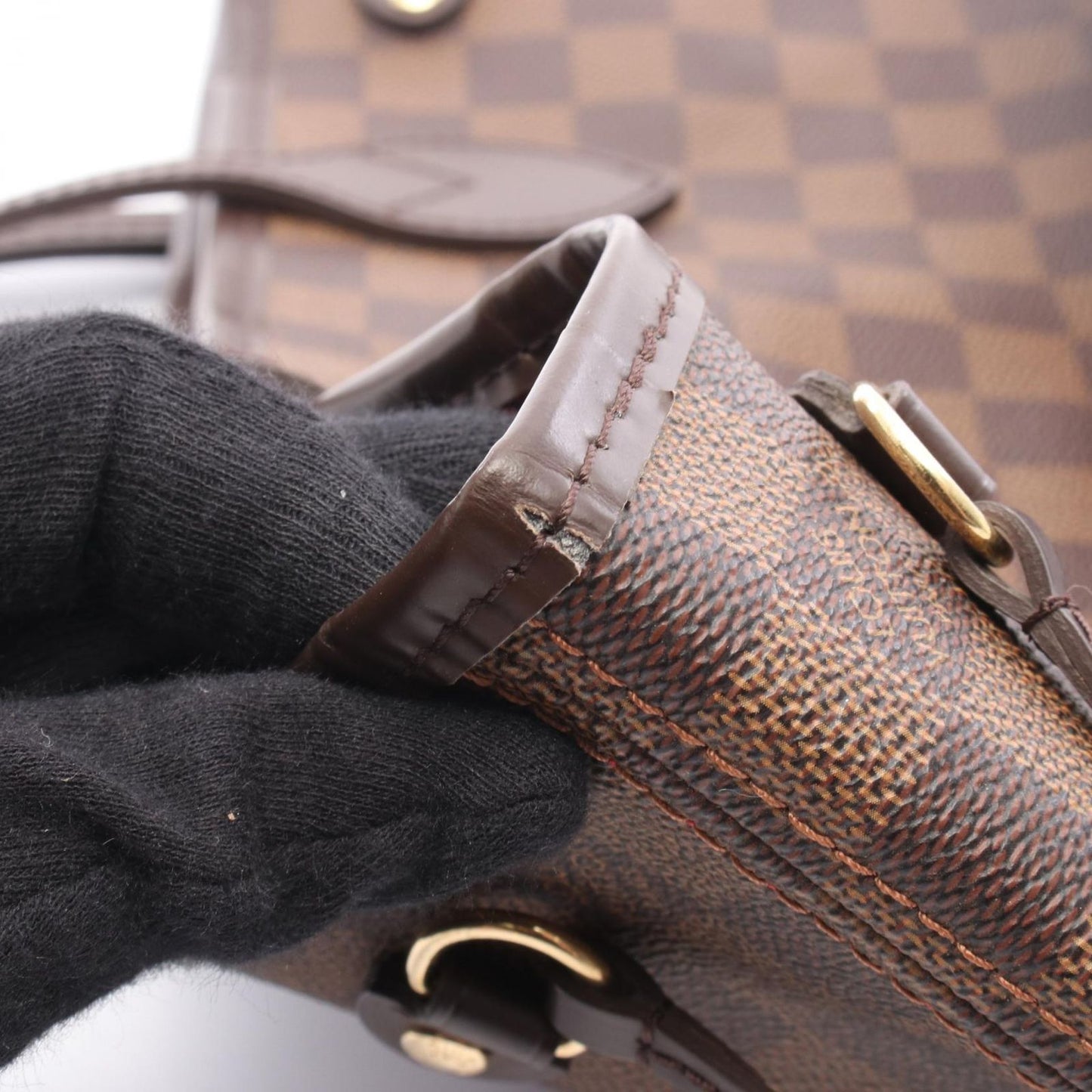 Louis Vuitton Neverfull PM Damier Ebene Tote Bag - Timeless Elegance