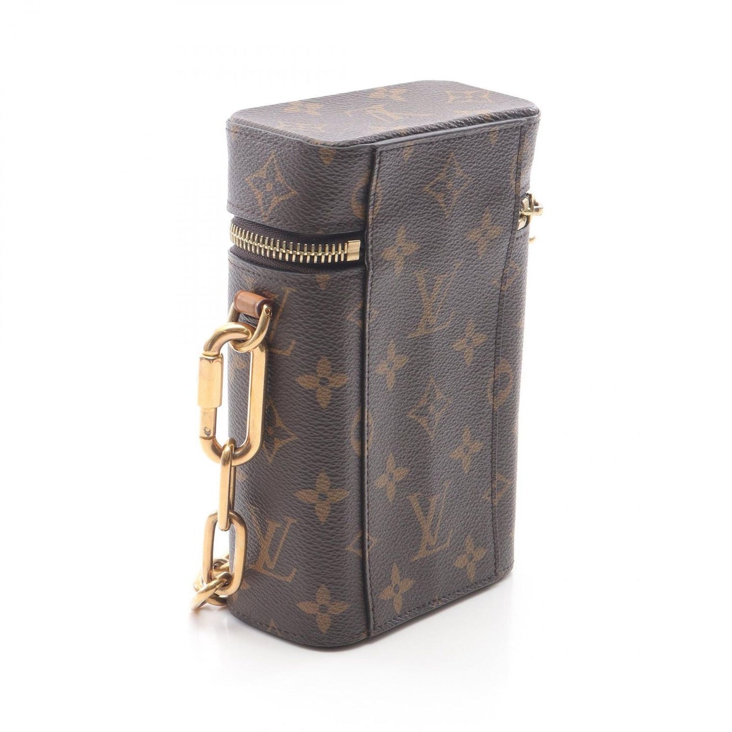 Louis Vuitton Monogram Fawn Box Shoulder Bag - Timeless Elegance