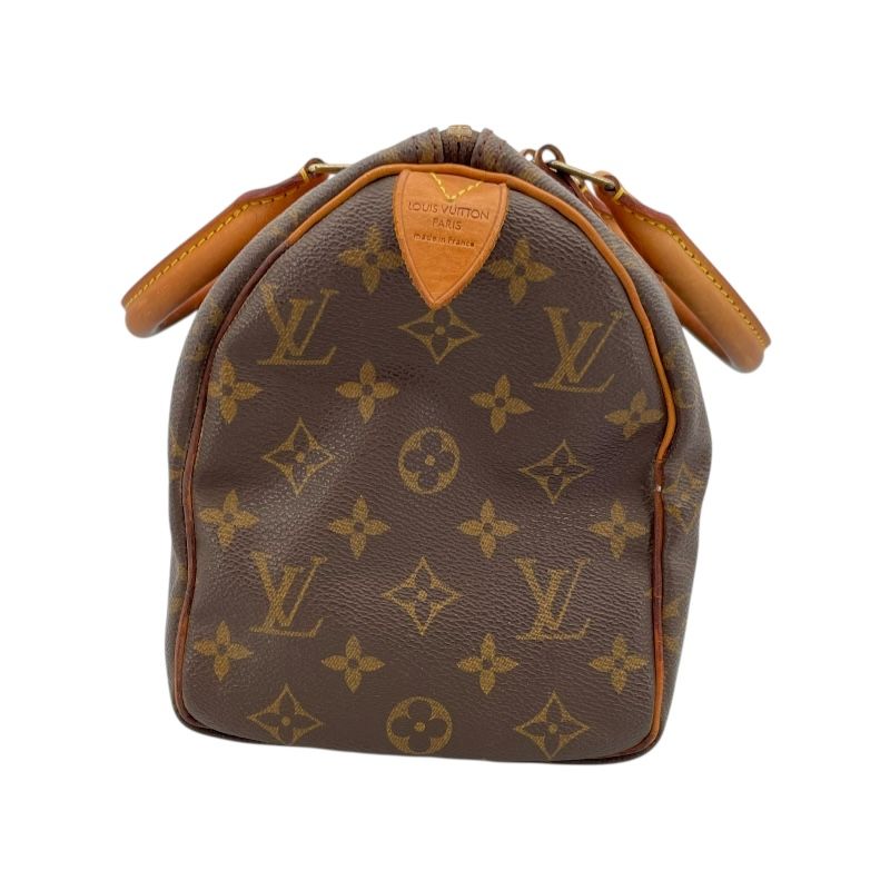 Louis Vuitton Speedy 25 Monogram Canvas Handbag - Brown