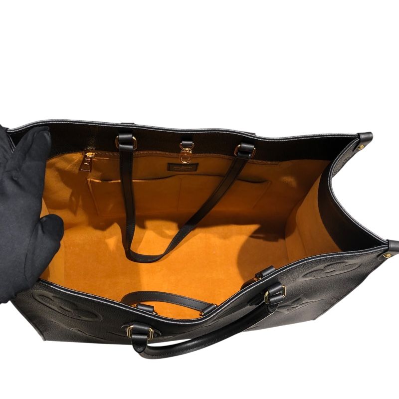 Louis Vuitton OnTheGo GM Black Monogram Empreinte Handbag