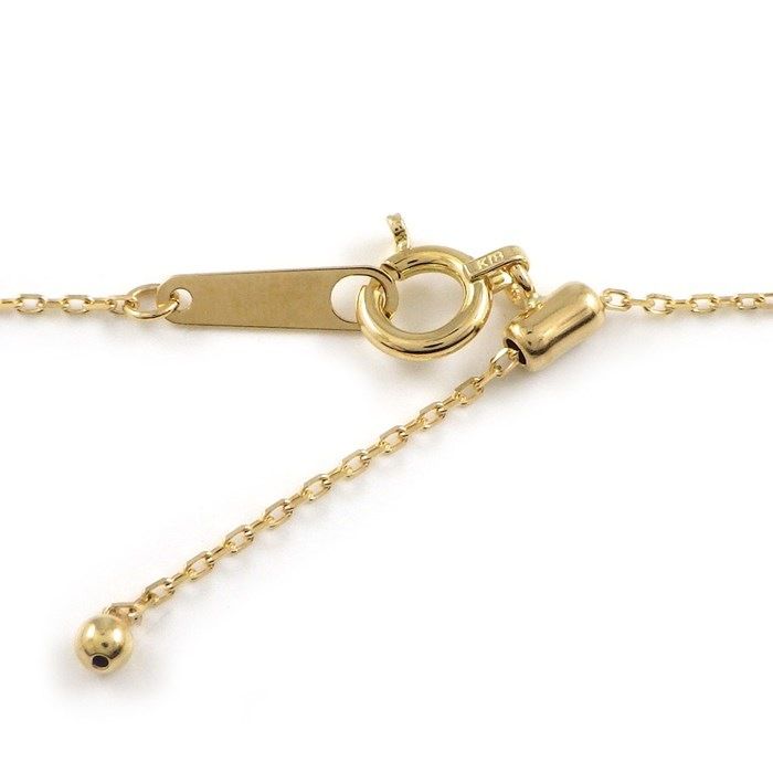 Exquisite K18YG Pearl Link Necklace - 5.0mm Cultured Pearls