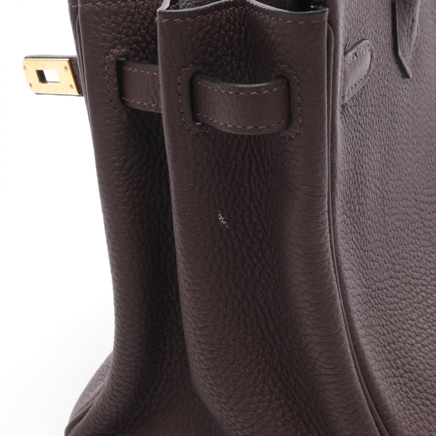 HERMES Birkin 25 Chocolate Handbag - Exquisite Craftsmanship