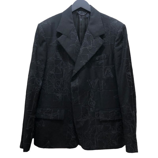 Louis Vuitton Tailored Jacket in Black Wool - Size 48