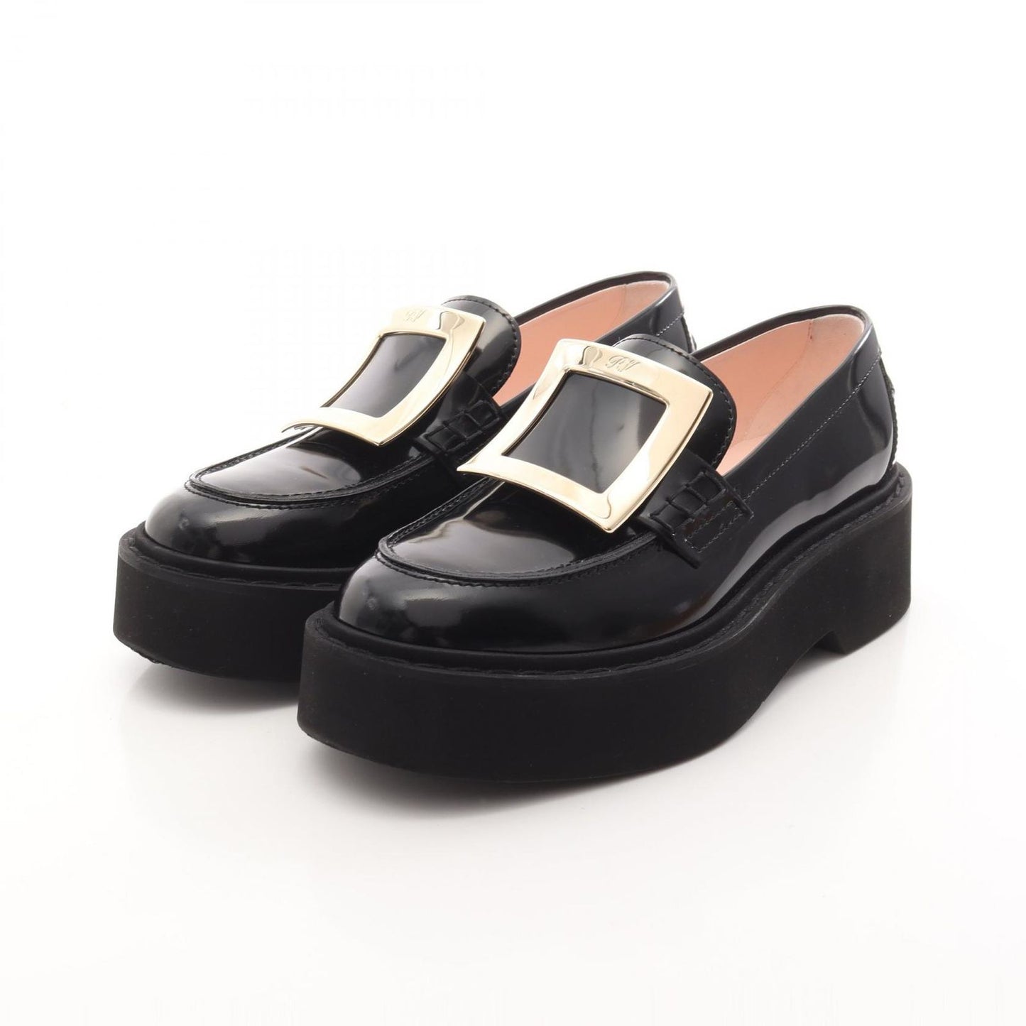 Roger Vivier Vivrenge Loafers in Black Leather - Timeless Elegance