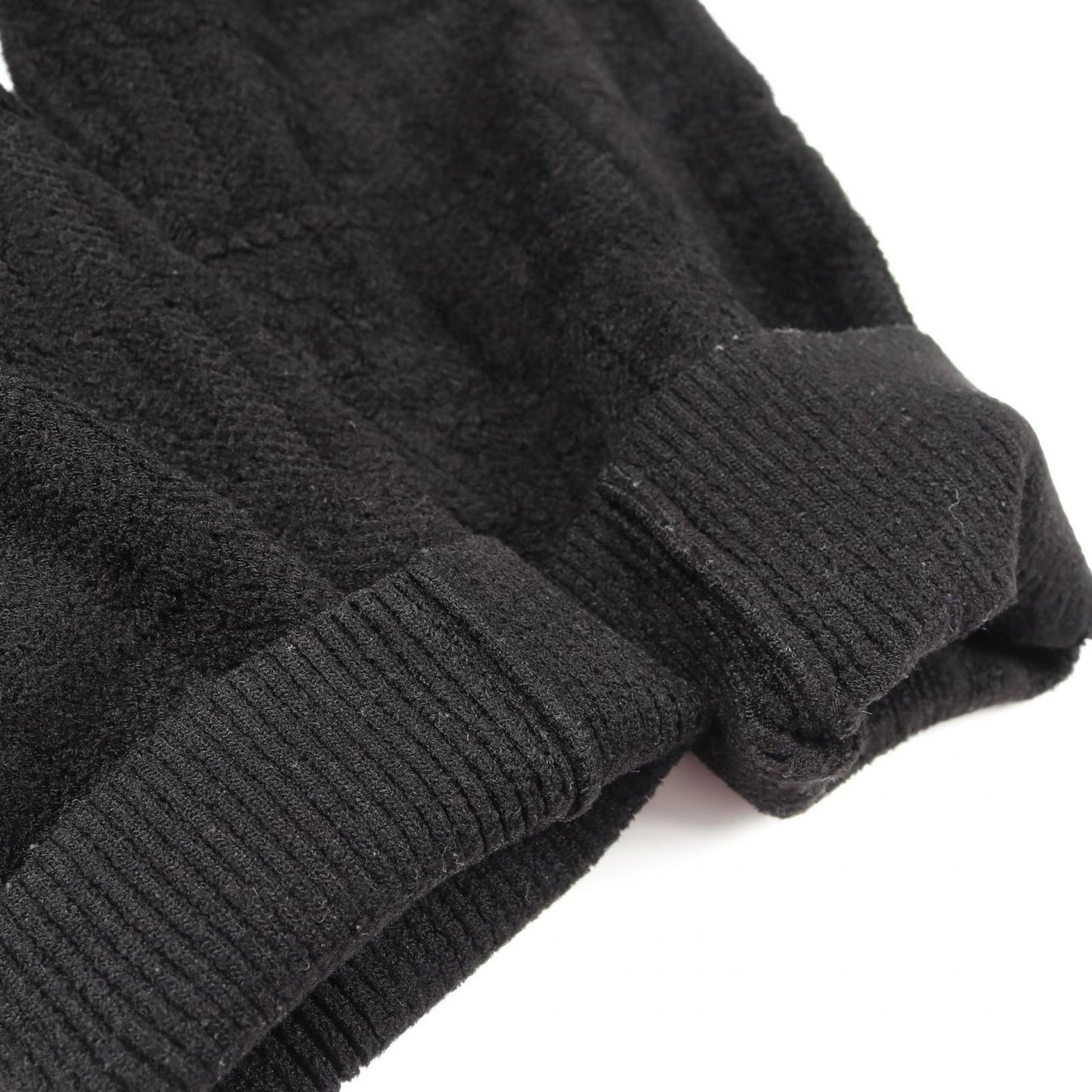 FENDI Black Zucca Knit Turtleneck - Timeless Elegance