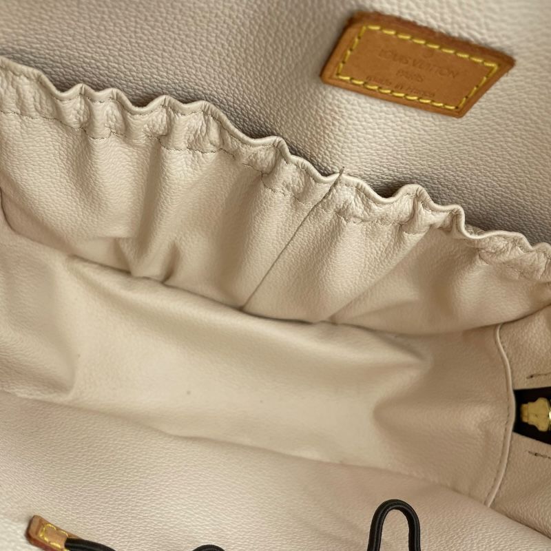 Louis Vuitton Spontini M47500 Monogram Canvas Shoulder Bag - Brown