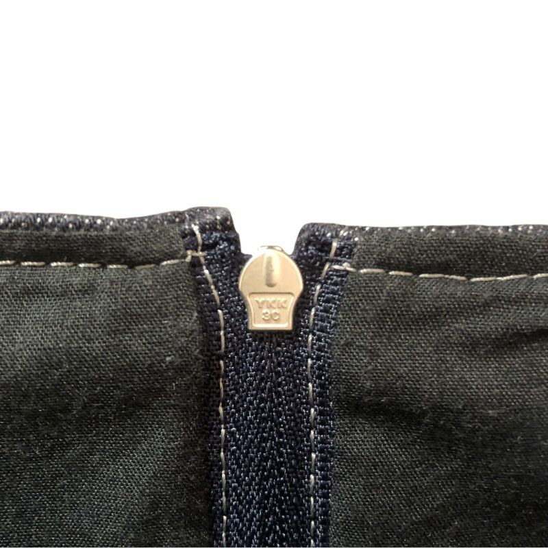 FOXEY NEW YORK Navy Denim Sleeveless Dress - Timeless Elegance