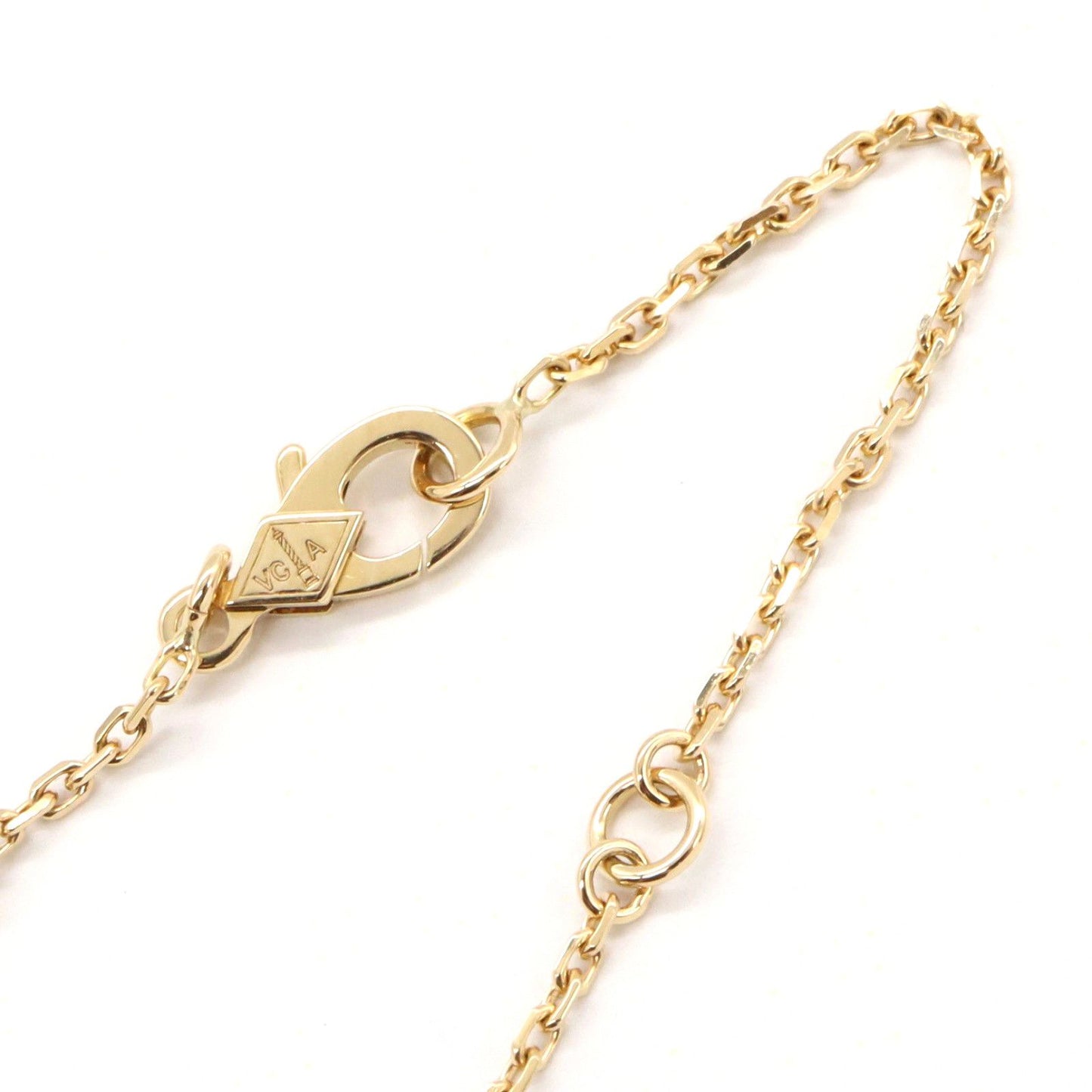Van Cleef & Arpels Vintage Alhambra Necklace in K18 Yellow Gold