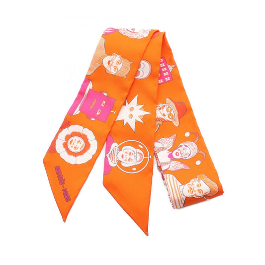 HERMES Twilly Scarf DRESS CODE - Exquisite Silk Accessory