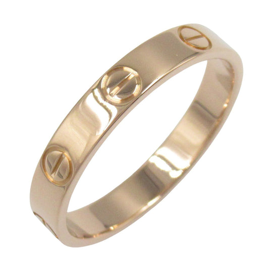 Cartier Mini Love Ring in 18K Pink Gold - Timeless Elegance