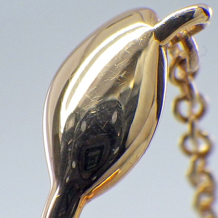 Tiffany & Co. Olive Leaf Vine Necklace in K18 Pink Gold