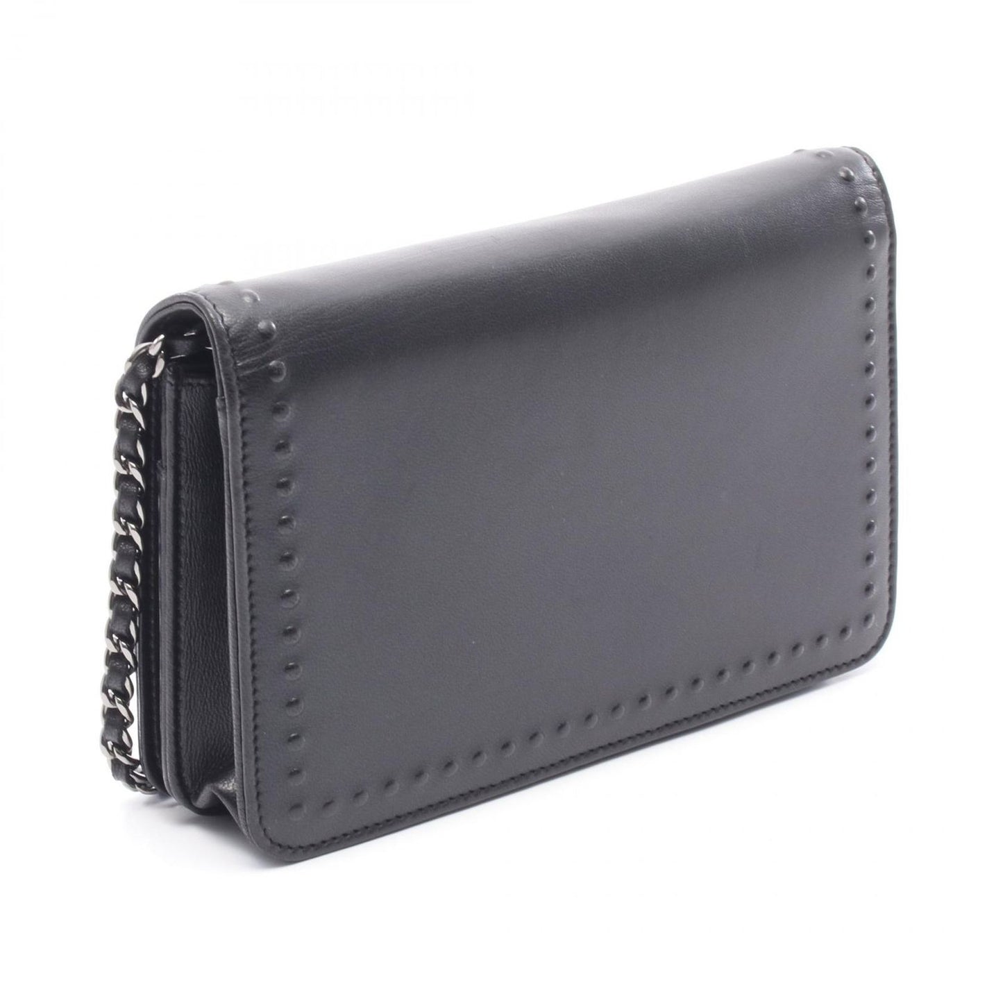 CHANEL Coco Mark Shoulder Bag AP0250 in Black Leather