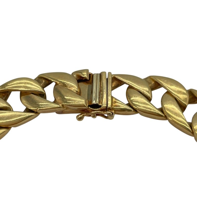Exquisite K18 Yellow Gold Bracelet - Unisex Luxury Jewelry