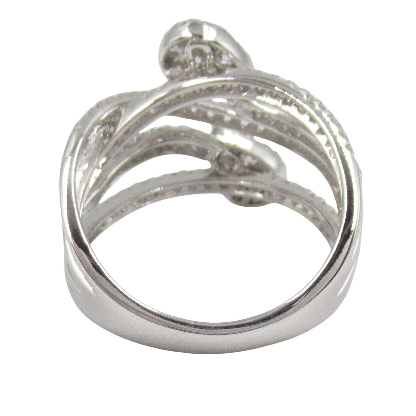 Exquisite K18WG Diamond Ring - 1.35ct Elegance