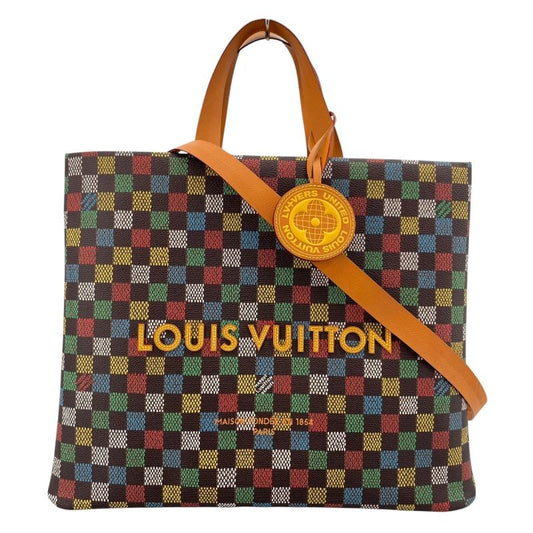 Louis Vuitton Shopper Tote MM N00192 - Brown Damier Canvas