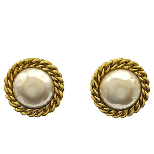 CHANEL Pearl Earrings in Gold - Exquisite Luxury Jewelry