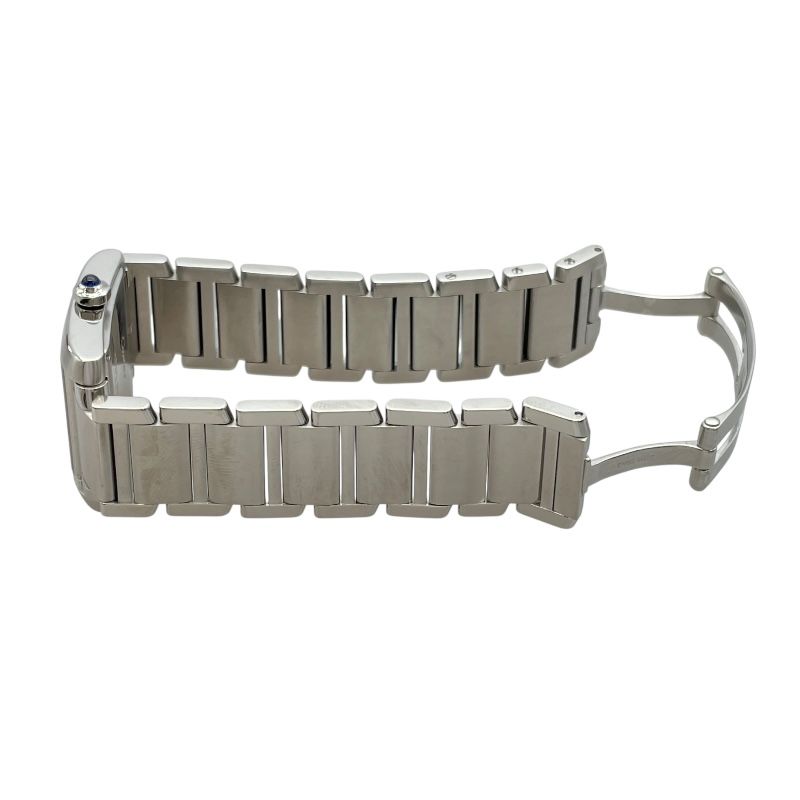 Cartier Tank Française MM W51011Q3 - Exquisite White Quartz Watch