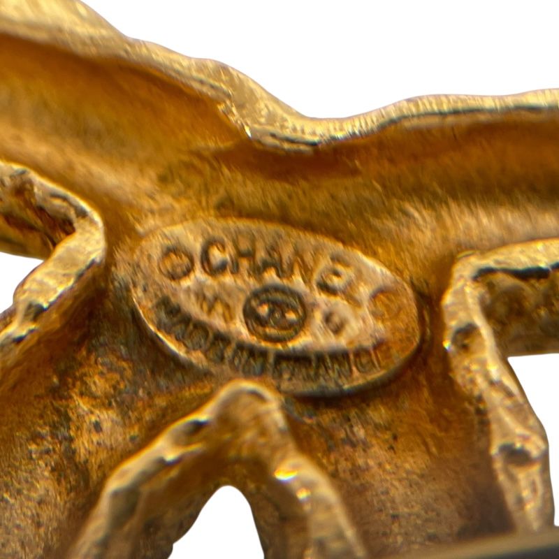 CHANEL Coco Mark Brooch in Gold GP - Timeless Elegance