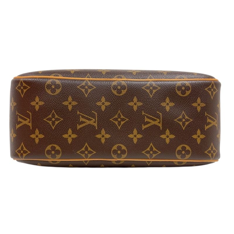 Louis Vuitton Trueville M42228 Monogram Canvas Handbag - Brown & Gold