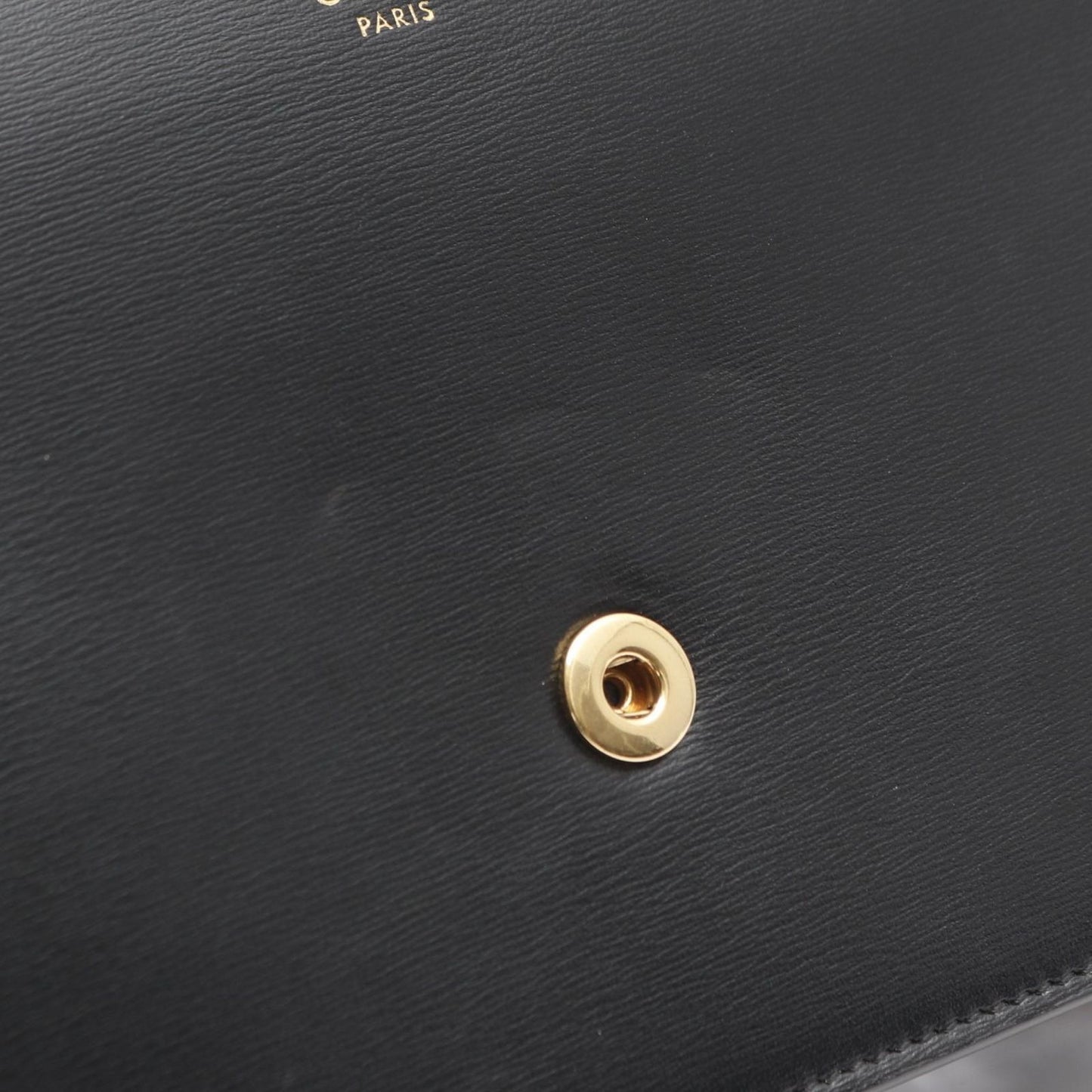 CELINE Margot Triomphe Black Leather Shoulder Bag - Exquisite Craftsmanship