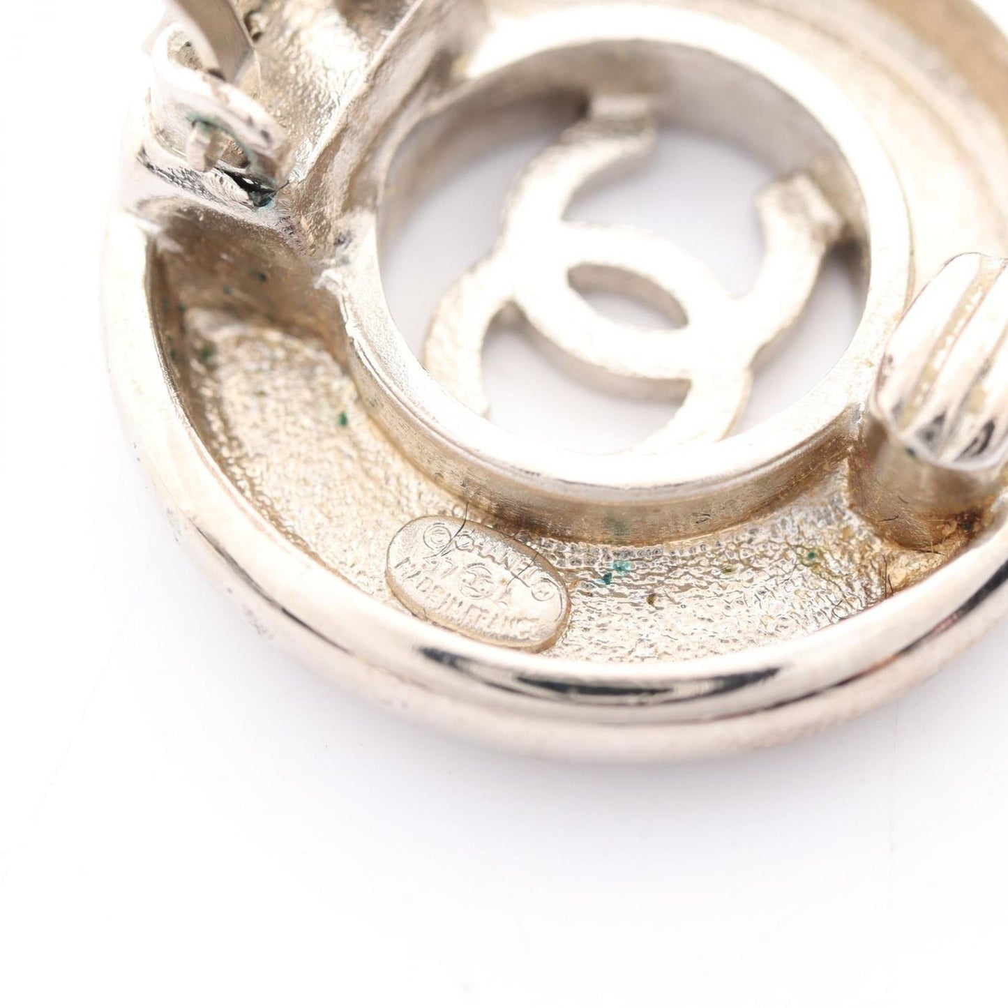 CHANEL Coco Mark Stainless Steel Earrings - Timeless Elegance