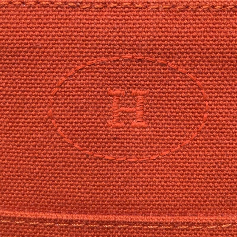 HERMES Bolide Pouch 20 in Orange Towel - Unisex Luxury Accessory
