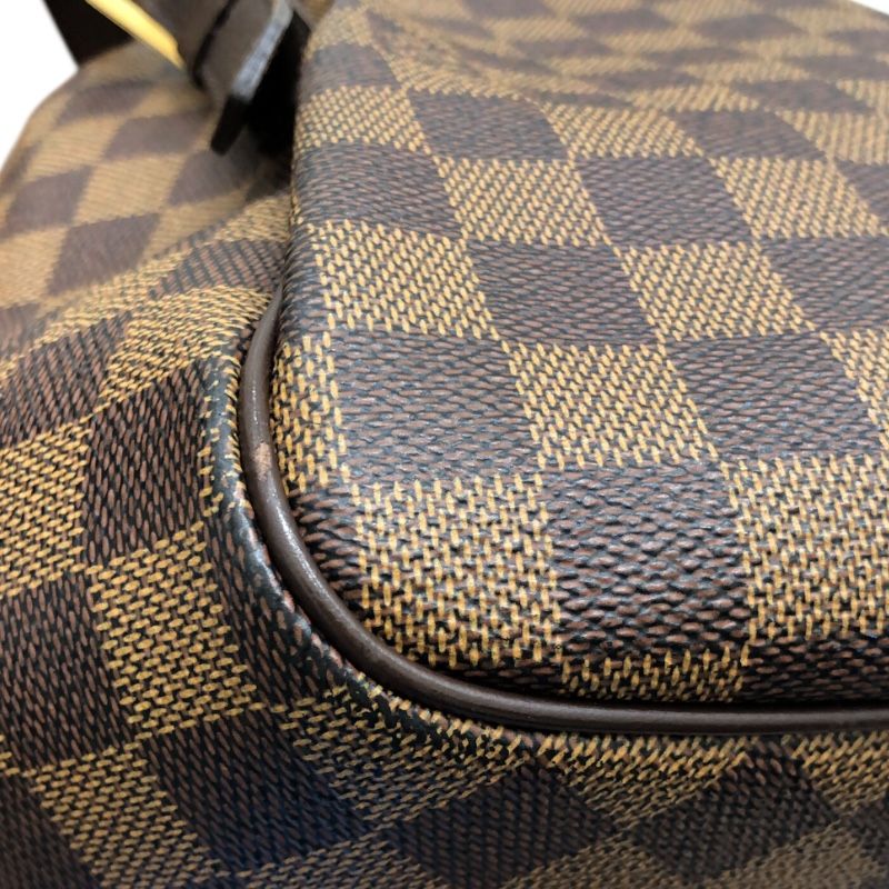 Louis Vuitton Belem MM Brown Damier Canvas Tote Bag - Timeless Elegance