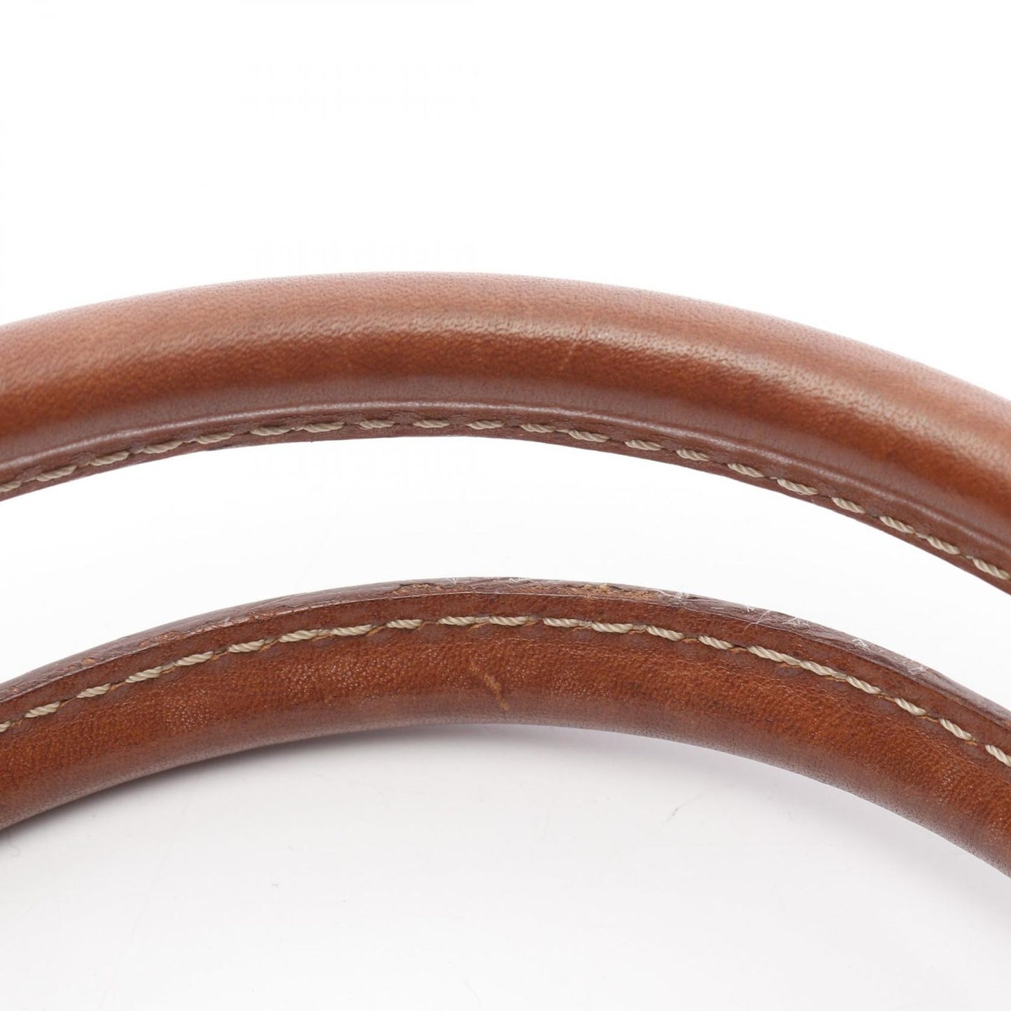 CELINE Macadam Handbag in Dark Brown PVC Coated Canvas