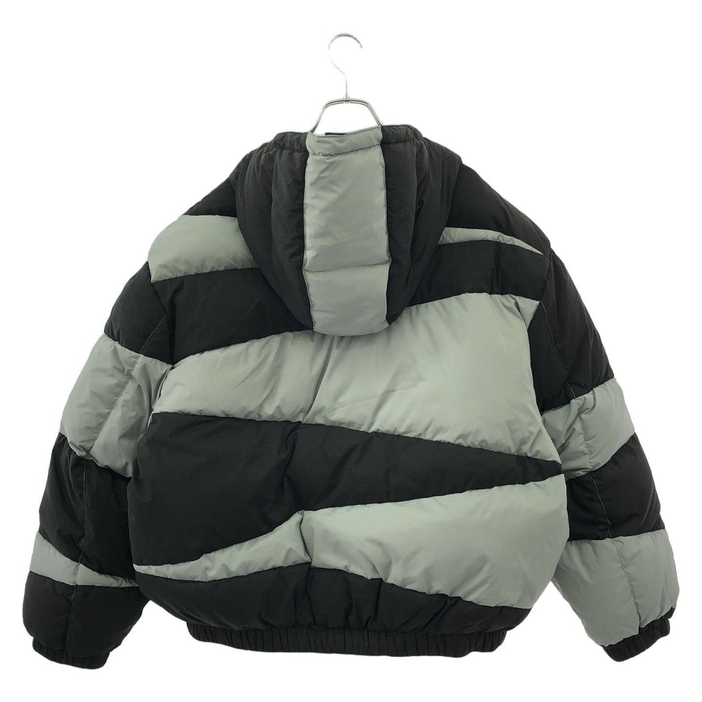 KENZO Dazzle Stripe Padded Down Jacket - Black, Size S