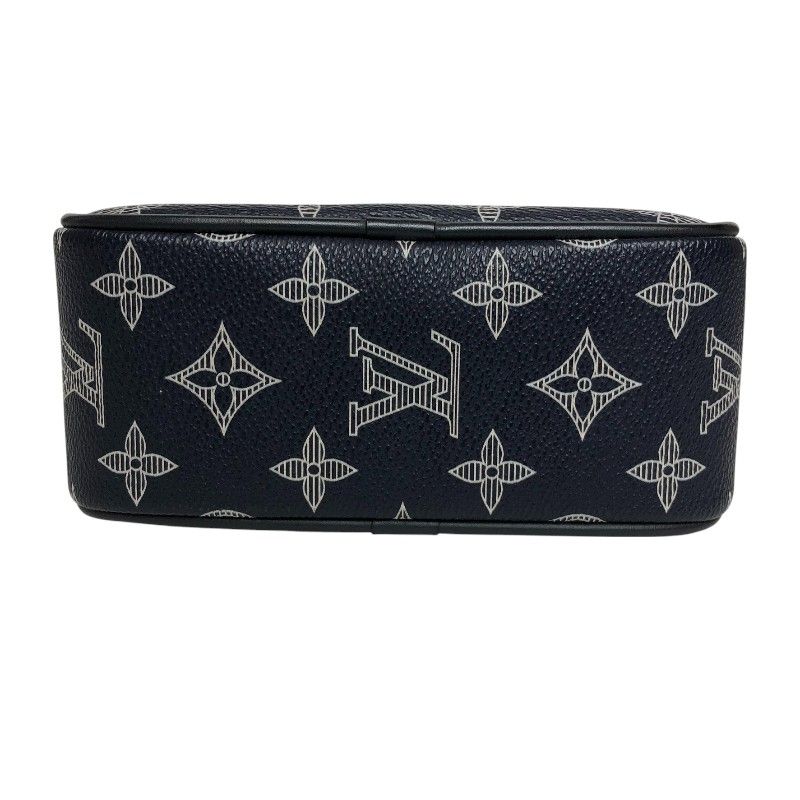 Louis Vuitton Danube PM Upside Down Shoulder Bag - Black & Orange