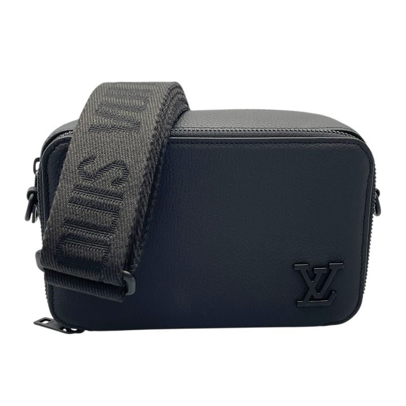 Louis Vuitton Alpha Wearable Wallet M59161 Black LV Aerogram