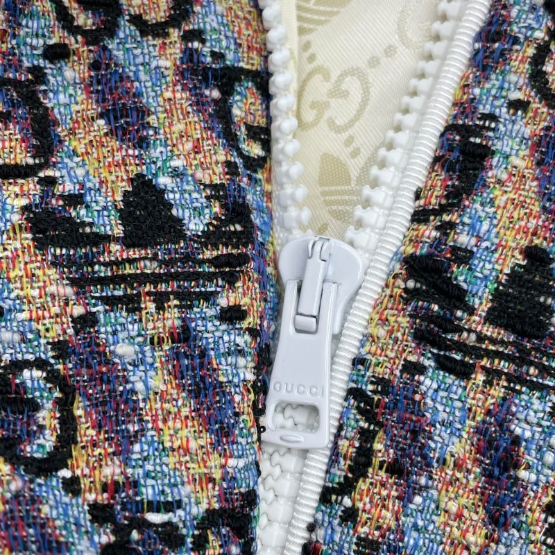 GUCCI x Adidas GG Jacquard Short Jacket - Multicolor, Size EU 42