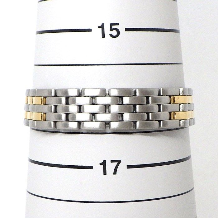 Cartier Panthère SM W25029B6 Square Watch - Ivory Dial, K18YG & SS