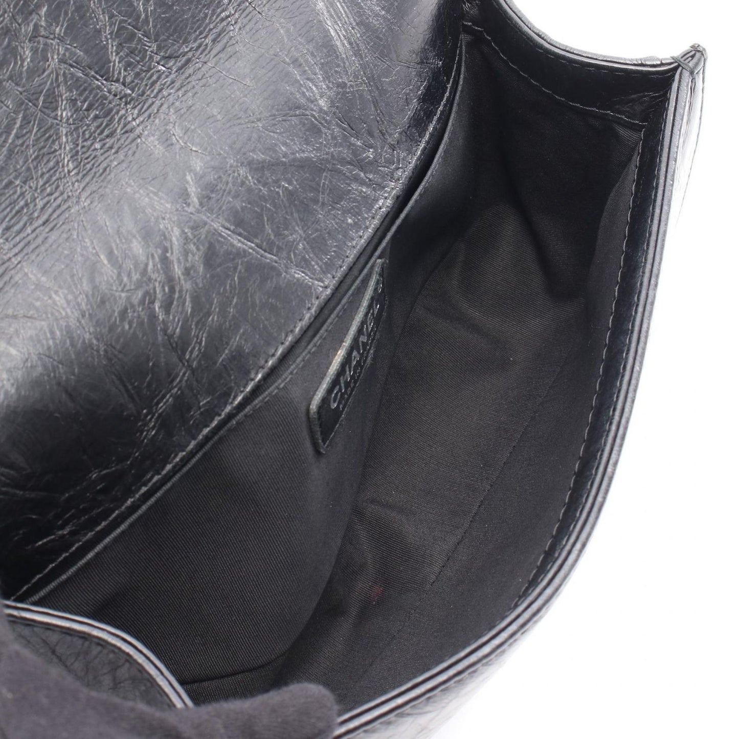 CHANEL Boy Chanel Shoulder Bag A67086 in Black Calfskin