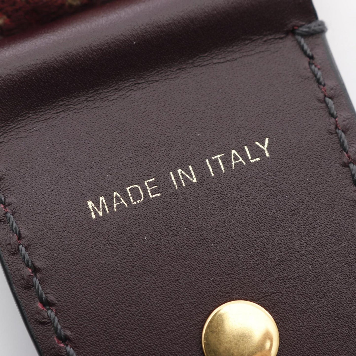Dior Oblique Shoulder Strap in Bordeaux Canvas - Exquisite Craftsmanship
