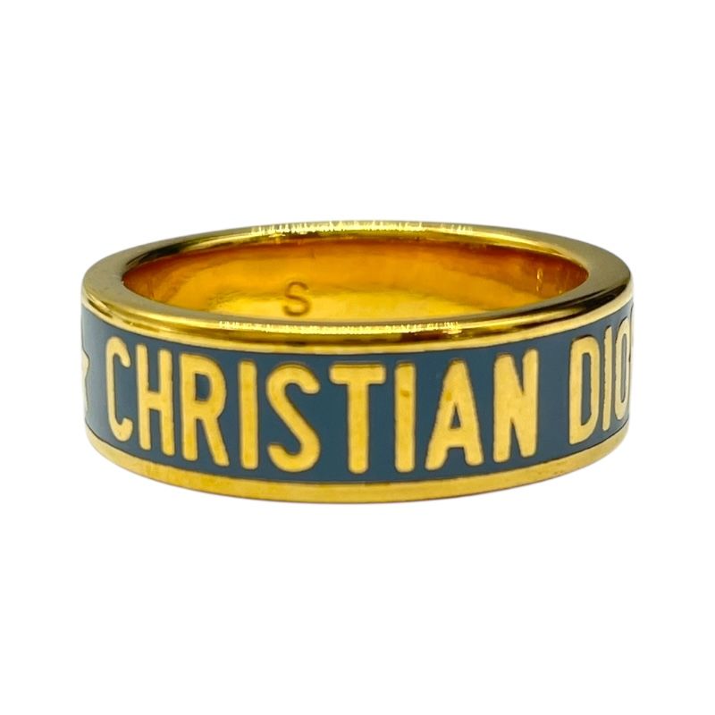 Christian Dior Code Triple Ring in Gold and Blue - Exquisite Craftsmanship
