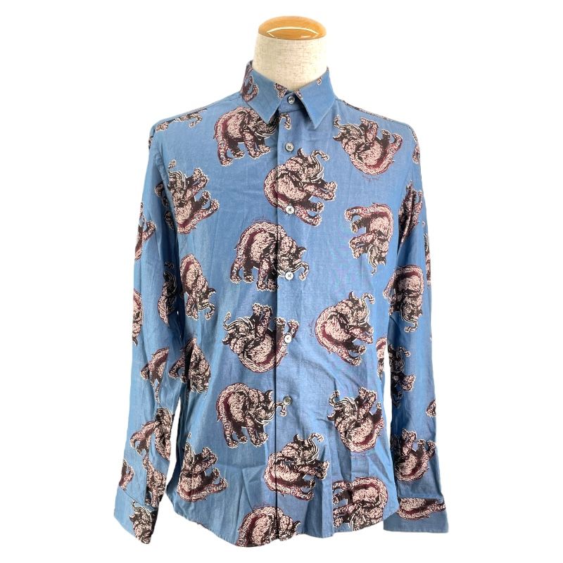 Louis Vuitton Chapman Brothers Elephant Shirt - Blue Cotton M