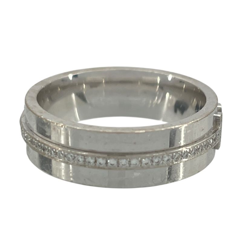 Tiffany & Co. TTWO Narrow Ring in 750WG with Diamonds