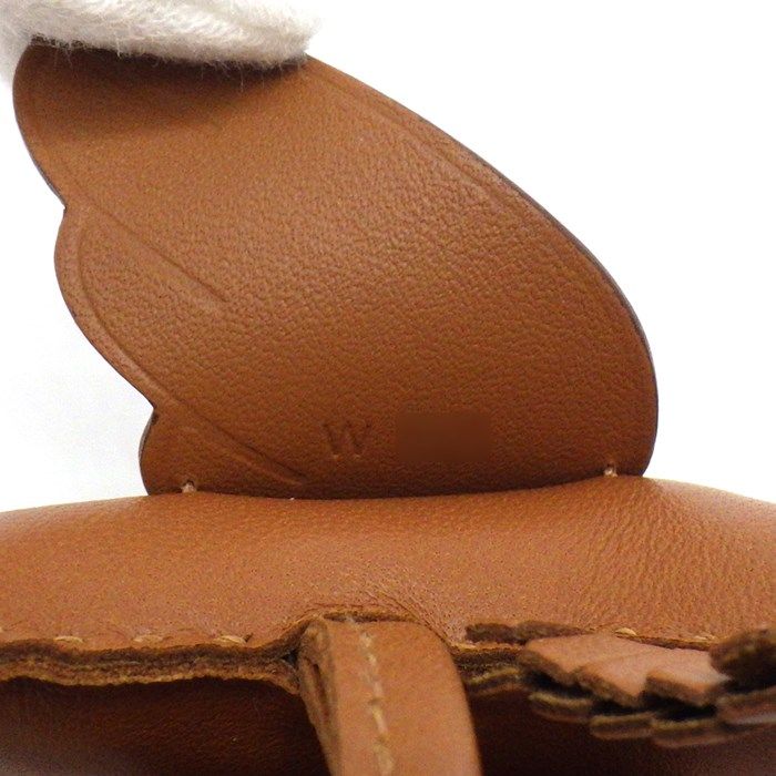 HERMES Rodeo Pegasus PM Bag Charm - Gold Swift Leather 2024